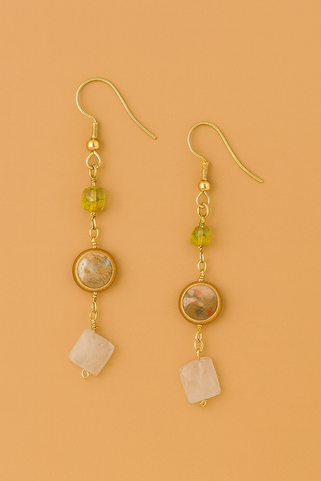 Golden Harmony Earrings