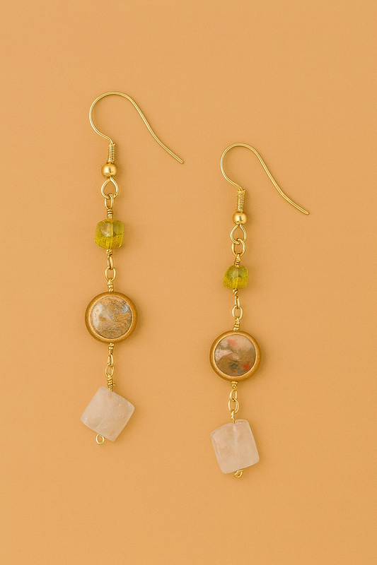 Golden Harmony Earrings