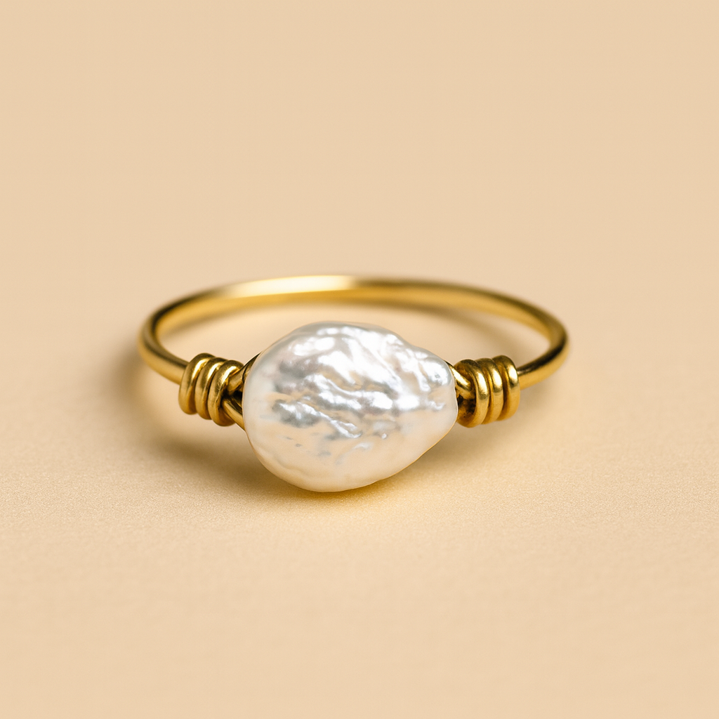 Baroque Pearl Harmony Ring