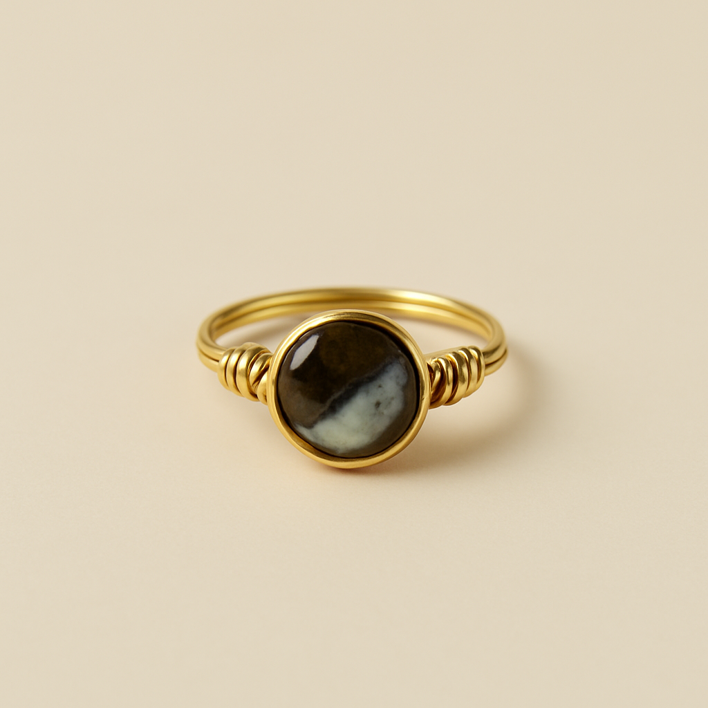 Eclipse Stone Gold Ring