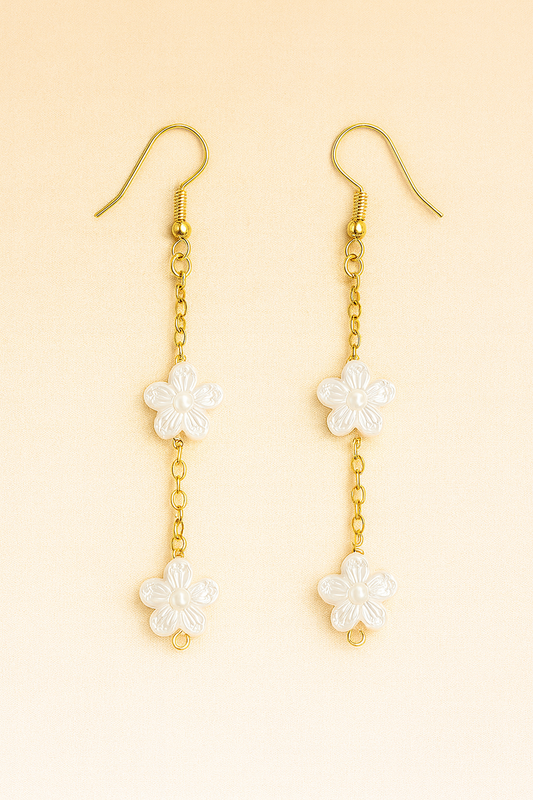 Blossom Chain Flawie Earrings