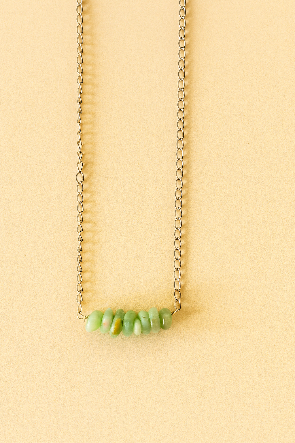 Serenity Green Gemstone Necklace
