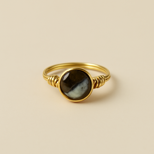 Eclipse Stone Gold Ring
