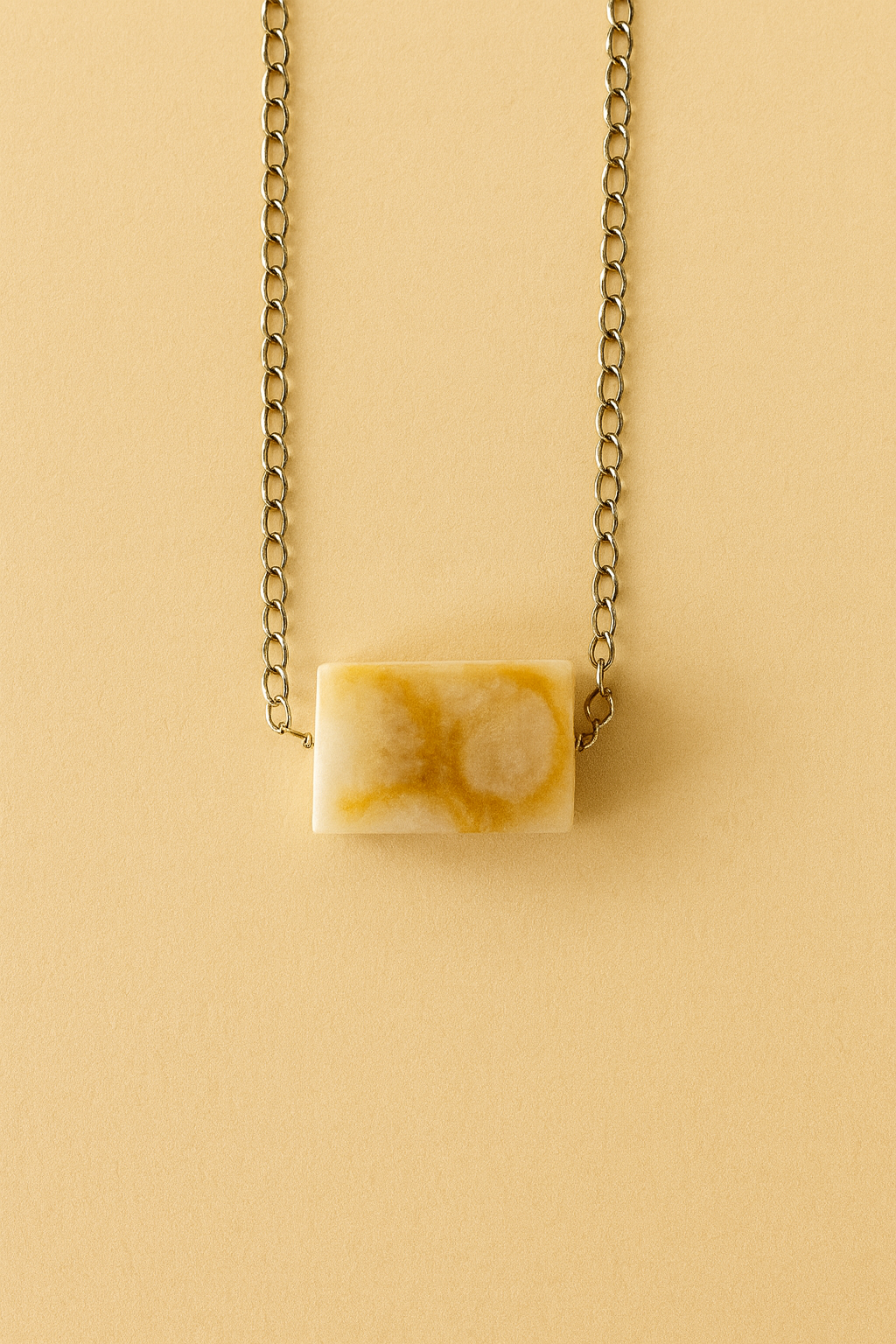 Golden Sands Stone Necklace